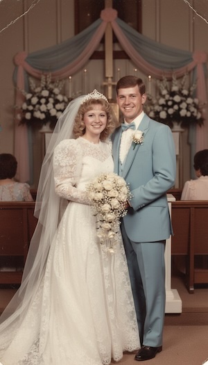 Great-grandparents portrait